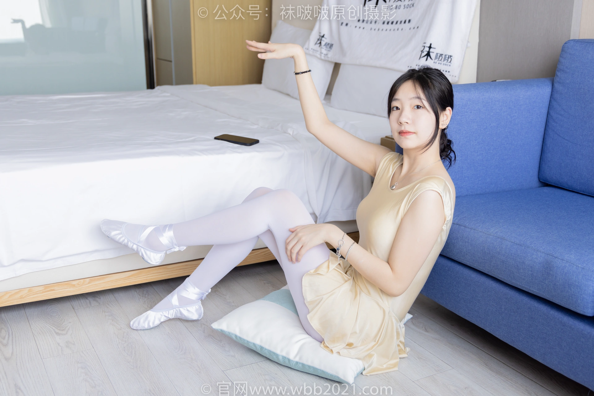 [BoBoSocks袜啵啵]NO.248 小甜豆-芭蕾鞋、厚白丝、厚灰丝、肉丝、白棉袜、芭蕾舞蹈服 1